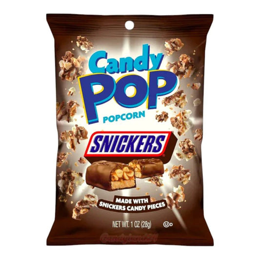 Snack Pop Popcorn Snickers 28g - OhMyCandyBox