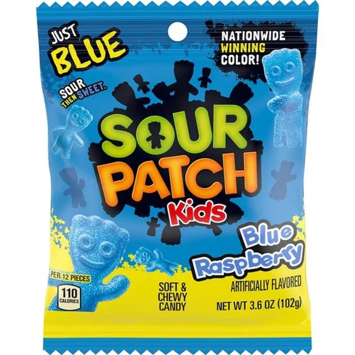 Sour Patch Kids Blue Raspberry 102g - OhMyCandyBox