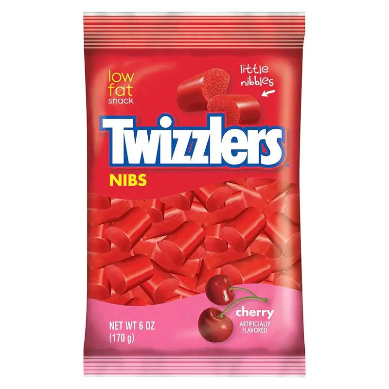 Twizzlers Nibs Cherry 170g - OhMyCandyBox